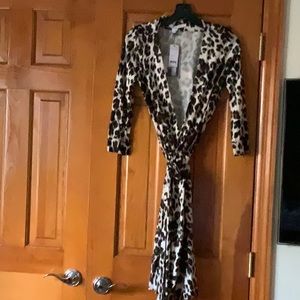 New DVF wrap dress